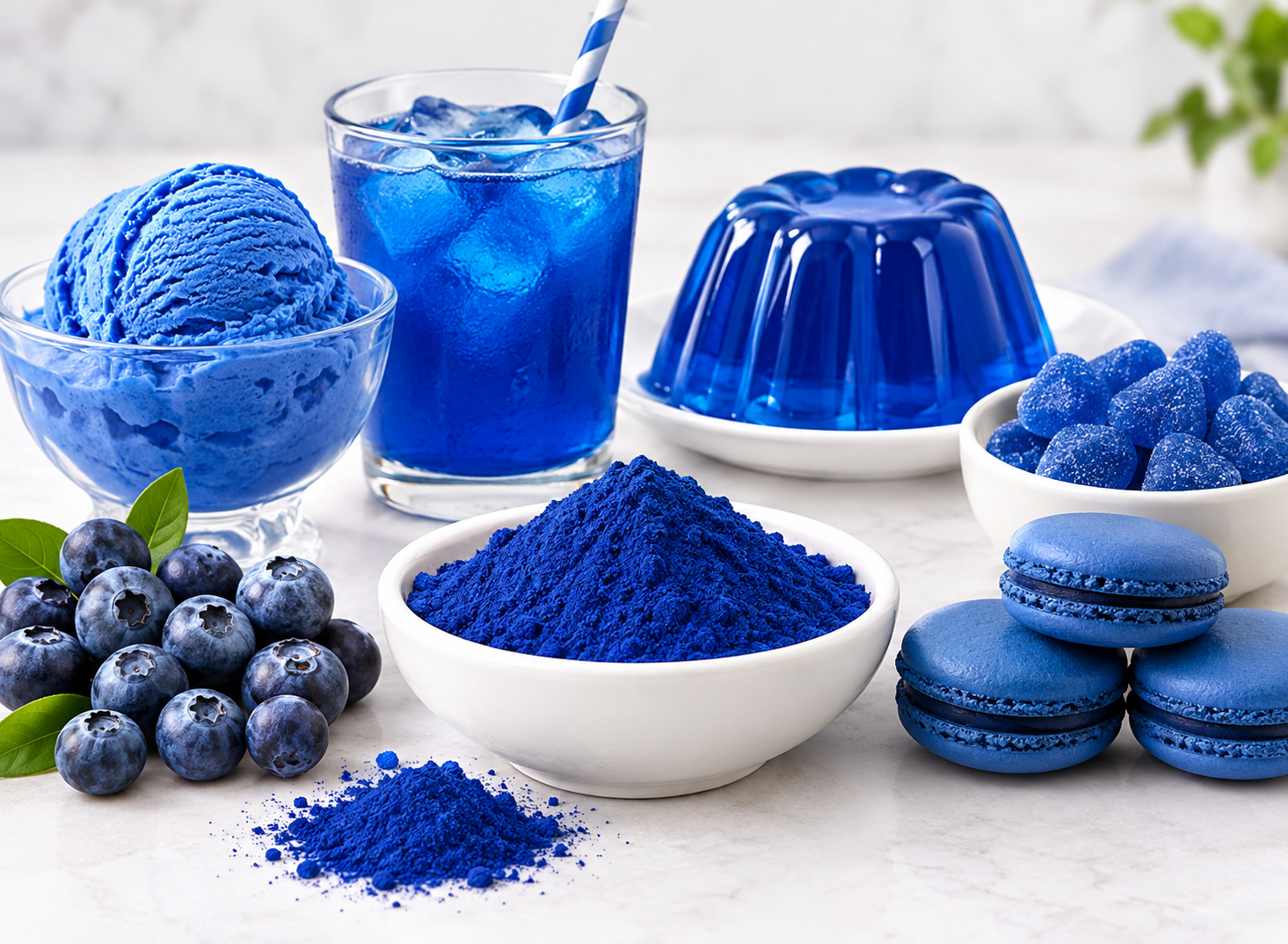 Indigo Carmine Food colours manufacturer in India