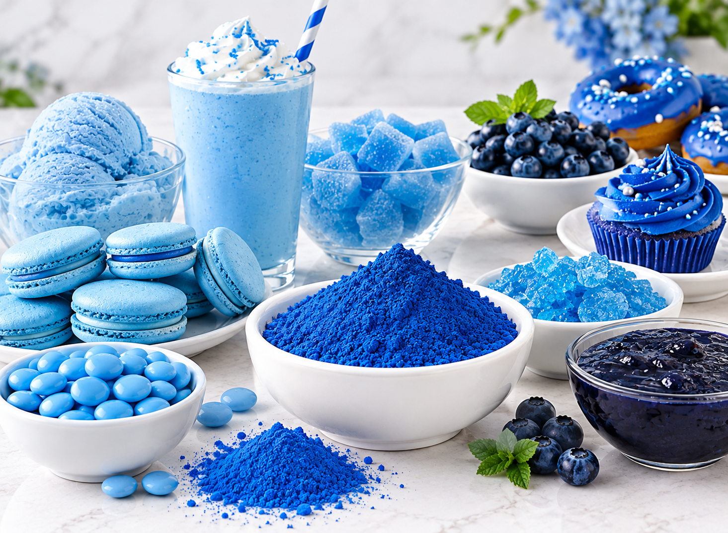 Brilliant Blue FCF Food Colour Manufacturer & Exporters in India