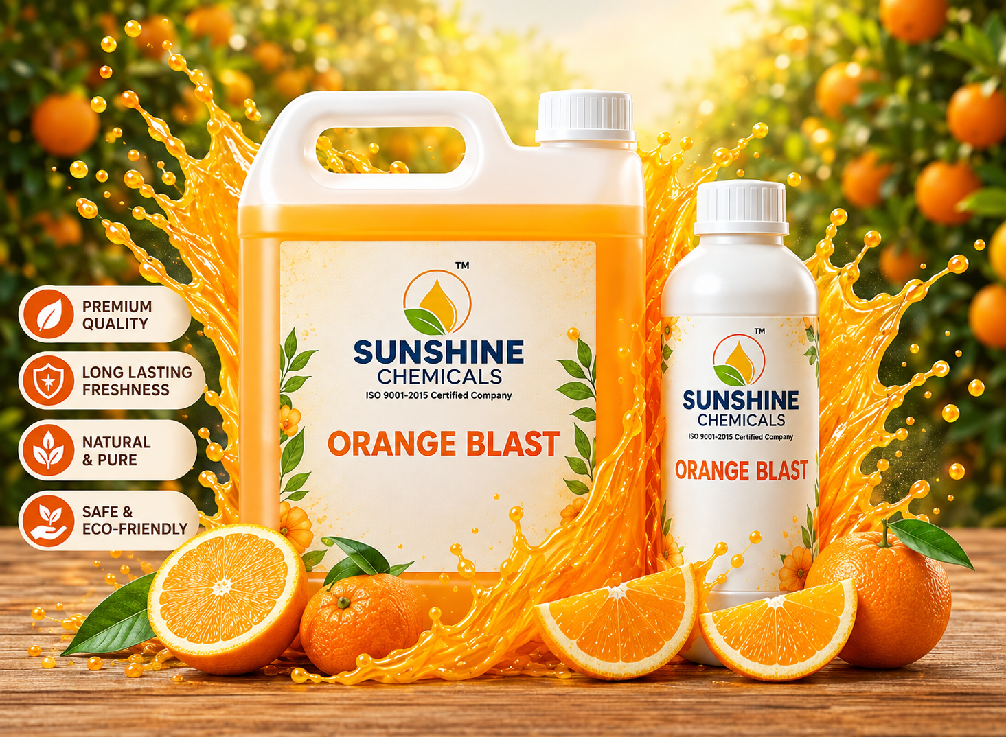 Orange Blast Fragrance for Home Care & Personal Care | Sunshine Chemicals