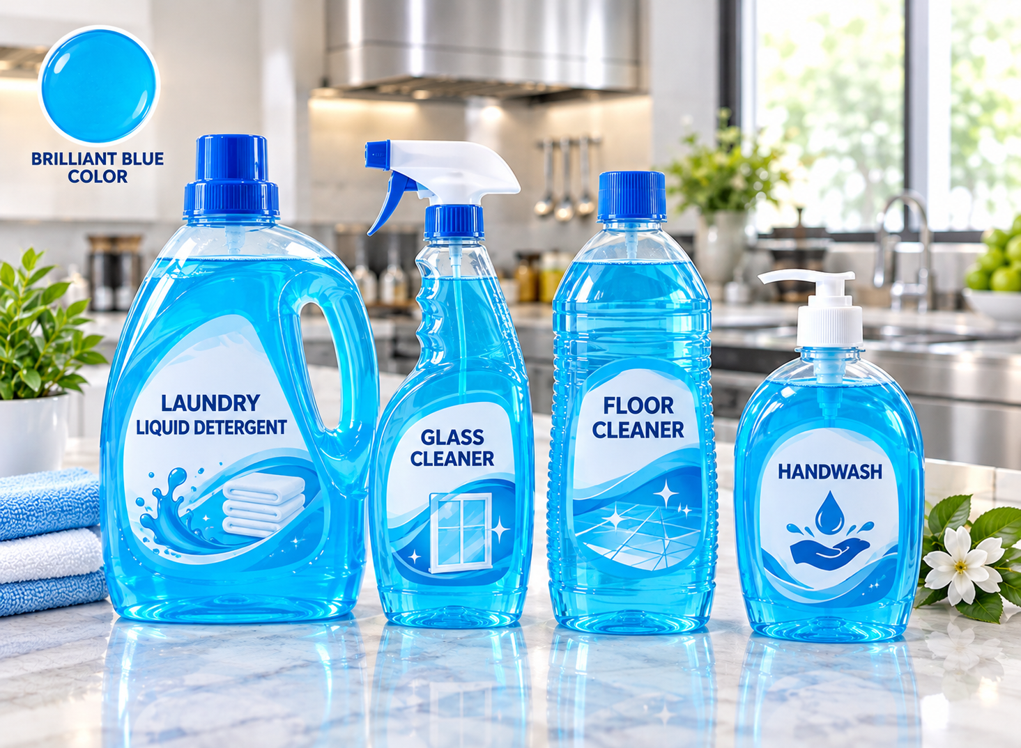 Brilliant Blue / Ocean Blue Colour for Home & Personal Care | Sunshine Chemicals