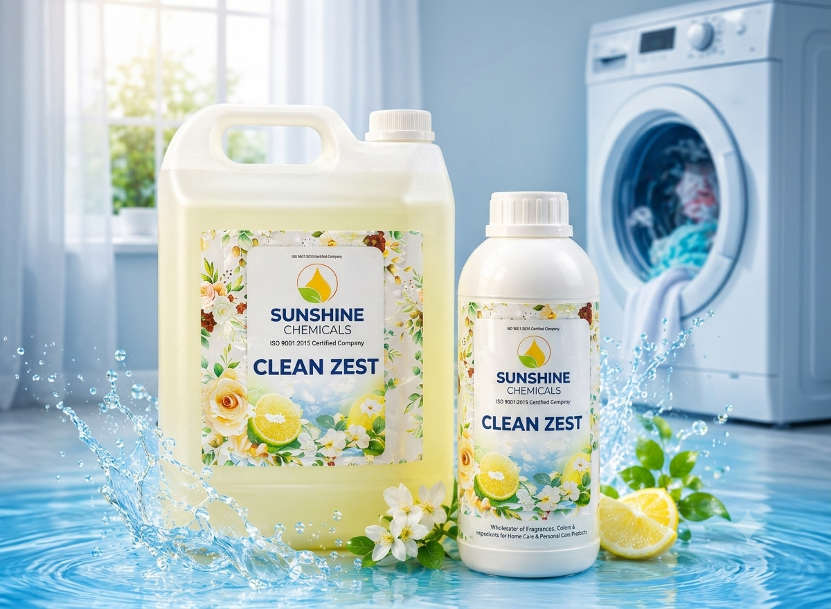 Clean Zest Fragrance for Liquid Detergents | Sunshine Chemicals