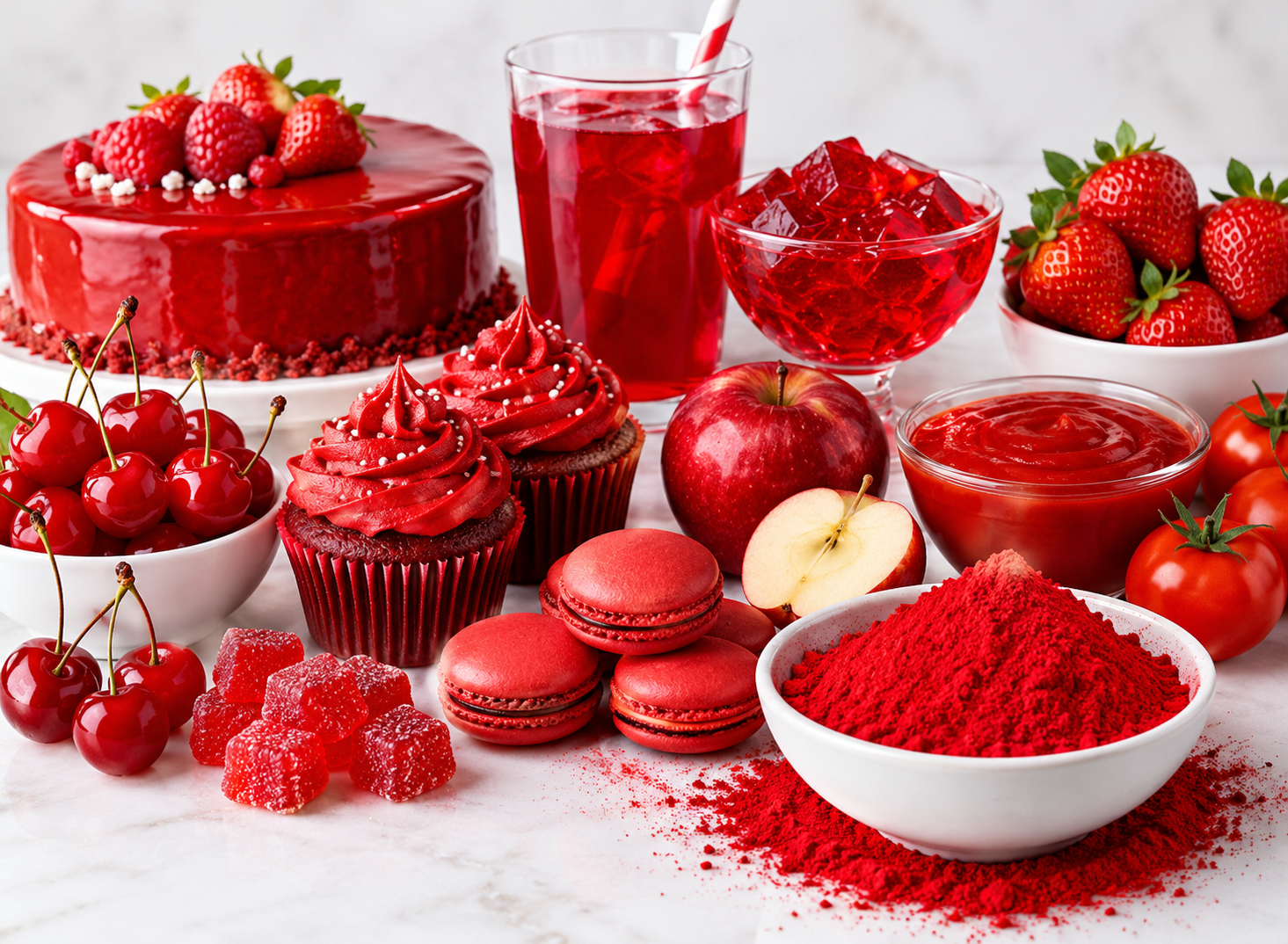 Allura Red Food Colour Supplier in India | Sunshine Chemicals