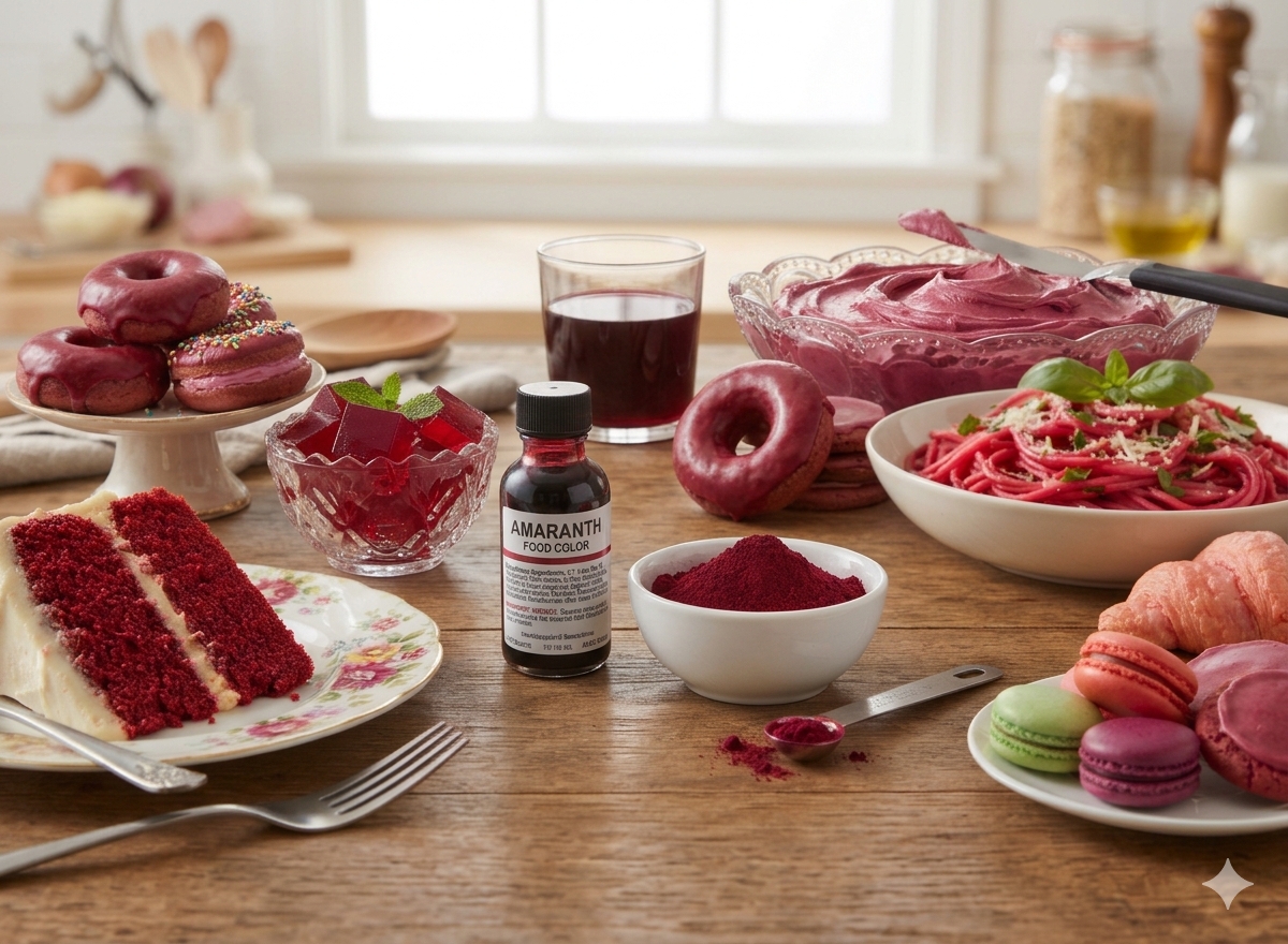 Amaranth Food Colour Supplier & Exporter in India | Sunshine Chemicals